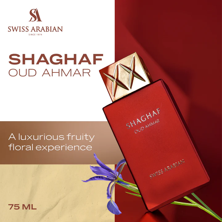 Swiss Arabian Shaghaf oud Ahmar EDP 75ml unisex